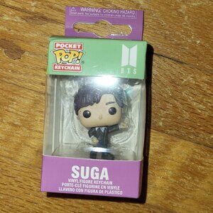 BTS Suga Funko POP Keychain